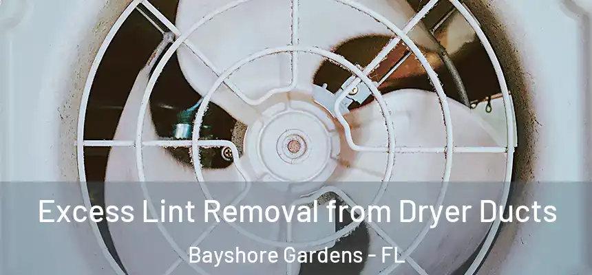 Excess Lint Removal from Dryer Ducts Bayshore Gardens - FL